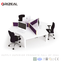 Systèmes modulaires de meubles de bureau Orizeal, bureau électrique réglable en hauteur, bureau réglable modulaire (OZ-ODKS058Z-3)